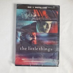 The Little Things (DVD + Digital, 2021, Denzel Washington, Rami Malek, Jared Let